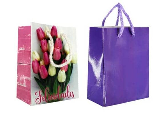 Mini bolsa de regalo variedad de modelos y de colores