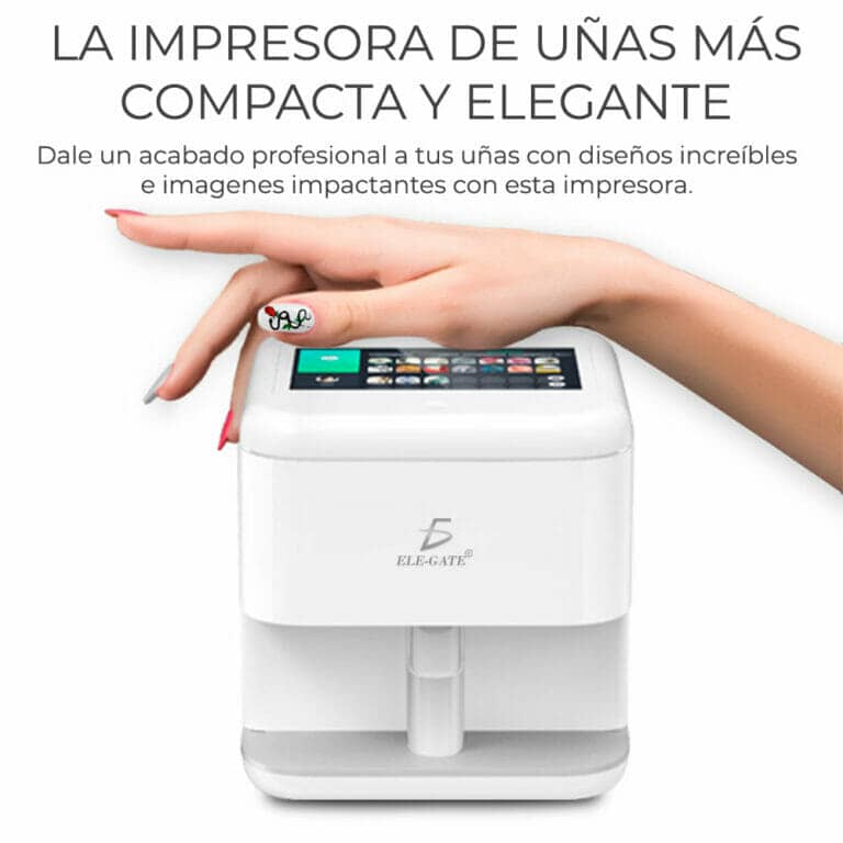 Máquina impresora de uñas