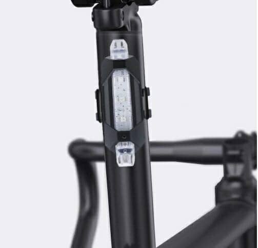 Luz led recargable impermeable para bicicleta